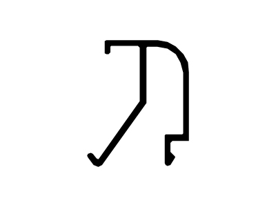 Contravidrio curvo 16 mm.